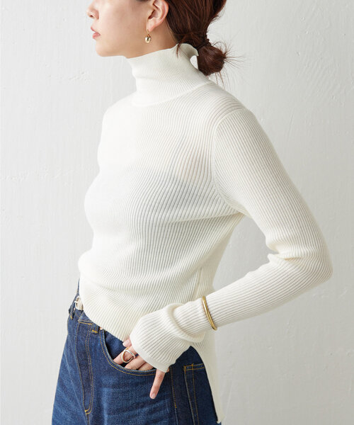 GALLARDAGALANTE（ガリャルダガランテ）の「ベーシックタートルニット