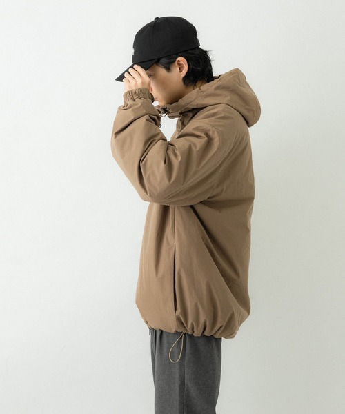 EKAL（エカル）の「『撥水』インサレーションカラーパーカー（ダウンジャケット/コート・メンズ・ブラウン系その他/ベージュ/グレー・MEDIUM/LARGE）」の16枚目の写真