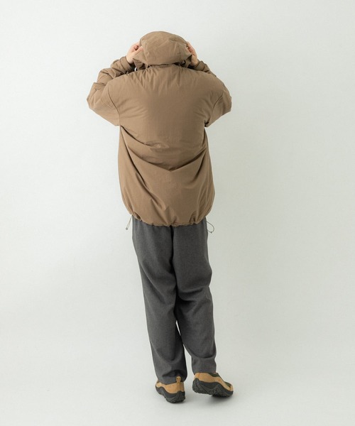 EKAL（エカル）の「『撥水』インサレーションカラーパーカー（ダウンジャケット/コート・メンズ・ブラウン系その他/ベージュ/グレー・MEDIUM/LARGE）」の22枚目の写真