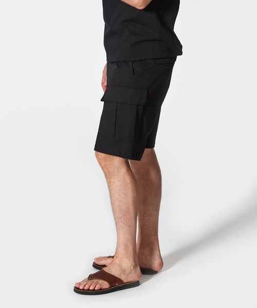 ACANTHUS(アカンサス)の「ACANTHUS:Cargo Shorts(カーゴパンツ・メンズ・ホワイト/ブラック・S/M/L/XL)」の6枚目の写真