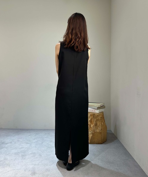 1chaku.（イッチャク）の「アメスリワンピース（ワンピース・レディース・ブラック/サンドベージュ/サンドグレー/グレー/ブルーグレー/ブルー/モカ・マルチサイズ）」の10枚目の写真