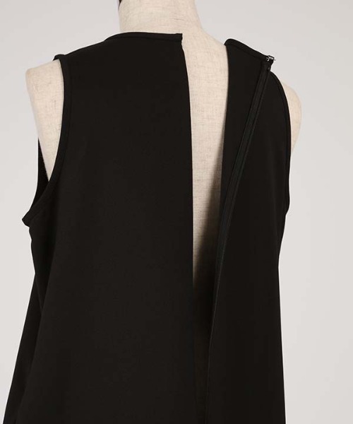 1chaku.（イッチャク）の「アメスリワンピース（ワンピース・レディース・ブラック/サンドベージュ/サンドグレー/グレー/ブルーグレー/ブルー/モカ・マルチサイズ）」の15枚目の写真