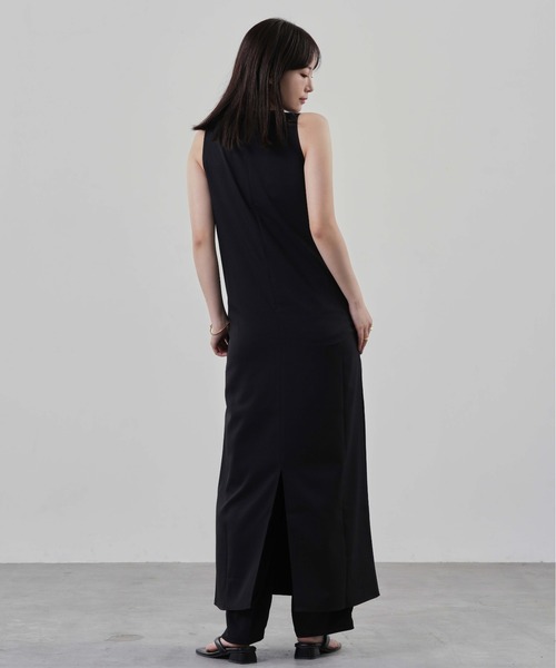 1chaku.（イッチャク）の「アメスリワンピース（ワンピース・レディース・ブラック/サンドベージュ/サンドグレー/グレー/ブルーグレー/ブルー/モカ・マルチサイズ）」の20枚目の写真