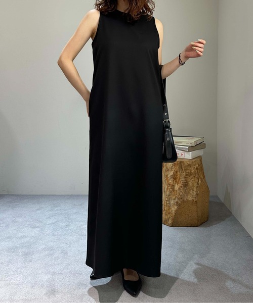 1chaku.（イッチャク）の「アメスリワンピース（ワンピース・レディース・ブラック/サンドベージュ/サンドグレー/グレー/ブルーグレー/ブルー/モカ・マルチサイズ）」の21枚目の写真