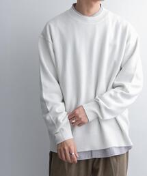 FORK&SPOON | FORK&SPOON　ウーステッドヤーンクルーネックニット(ニット/セーター)