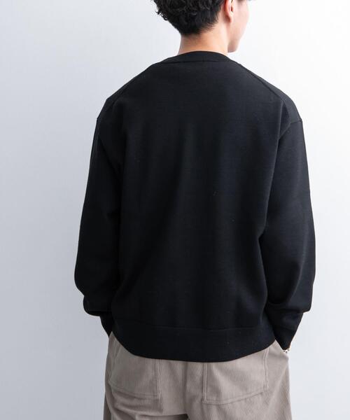 FORK&SPOON（フォークアンドスプーン）の「FORK&SPOON　ウーステッドヤーンクルーネックニット（ニット/セーター・メンズ・オレンジ系その他/ブルー/ブラック/アイボリー・5/4）」の13枚目の写真