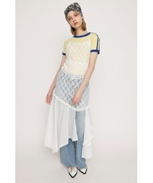 SLY | COMBINATION LACE DRESS コンビネーション レース ドレス(ワンピース)