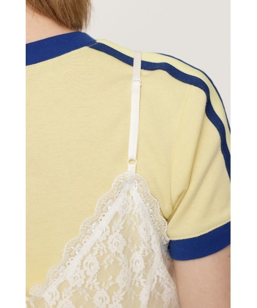 【完売品】 SLY COMBINATION LACE ドレス ホワイト SLY COMBINATION LACE ドレス ホワイト SLY | FRONT BUTTON LACE