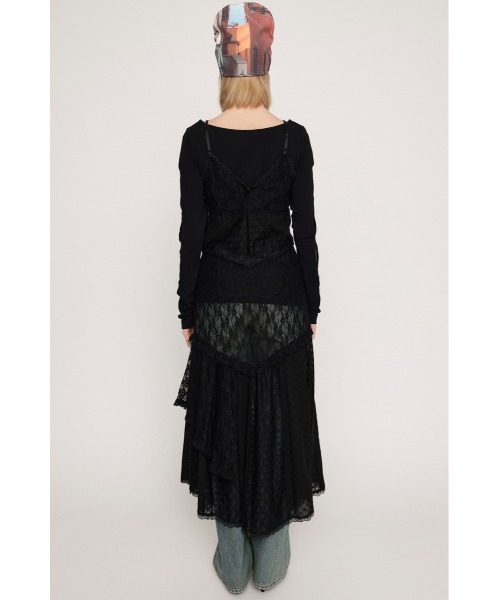 a*様 本日限定値下げ⭐︎ SLY COMBINATION LACE ドレス ホ SLY（スライ）の「COMBINATION LACE DRESS コンビネーション