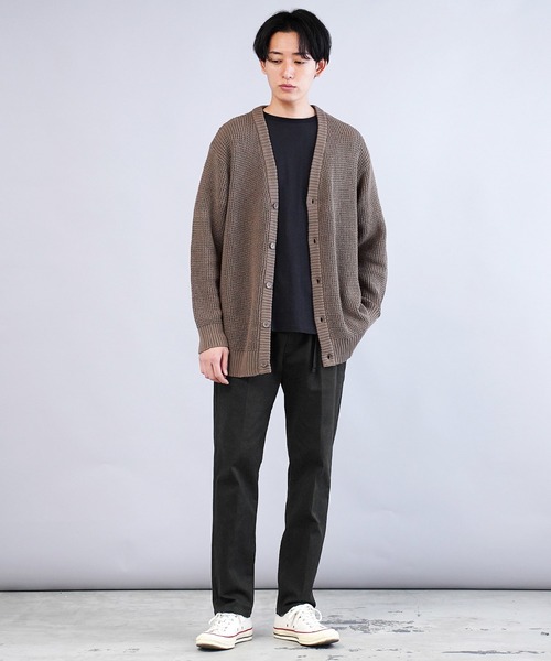 jiggys shop(ジギーズショップ)の「センタークリーステーパードイージーパンツスラックス(スラックス・メンズ・ブラック/グレー系その他/カーキ・SMALL/MEDIUM/LARGE/X-LARGE)」の17枚目の写真