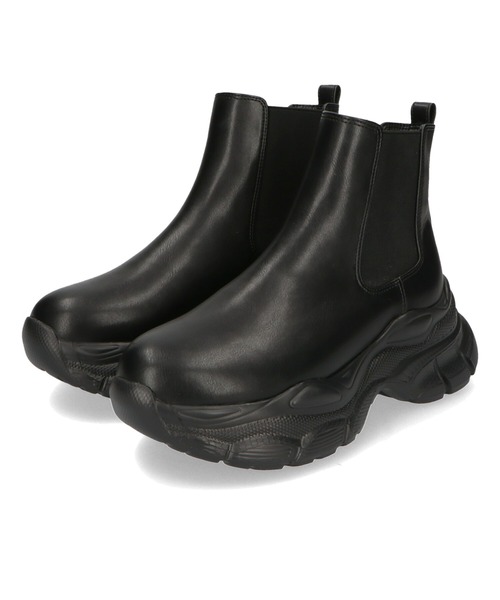 厚底 スニーカー ソール サイド ゴア ブーツ 41432（ブーツ