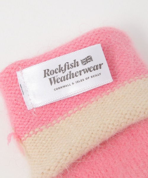 ROCKFISH WEATHERWEAR（ロックフィッシュウェザーウェア）の「【Rockfish Weatherwear】ファジーロンググローブ[tiny tiny]（手袋・レディース・ピンク/ホワイト/ライトグリーン・0）」の4枚目の写真