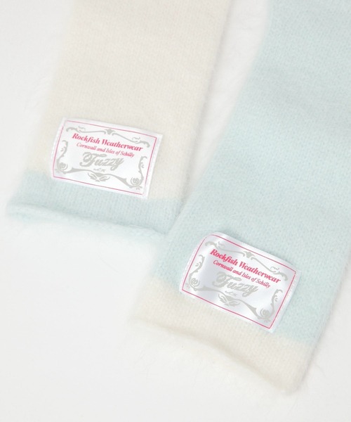 ROCKFISH WEATHERWEAR（ロックフィッシュウェザーウェア）の「【Rockfish Weatherwear】ファジーロンググローブ[tiny tiny]（手袋・レディース・ピンク/ホワイト/ライトグリーン・0）」の5枚目の写真