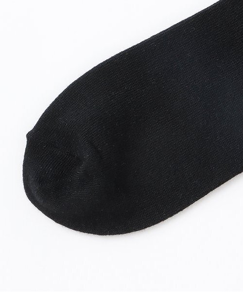 LOVETOXIC(ラブトキシック)の「【卒服】【セレモニー】ワンポイント刺しゅうニーハイソックス(ソックス/靴下・キッズ・ネイビー/ブラック・23-25cm)」の4枚目の写真
