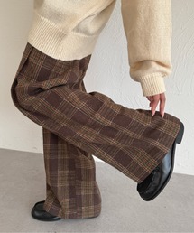 【新色追加】アソートワイドスラックスパンツ