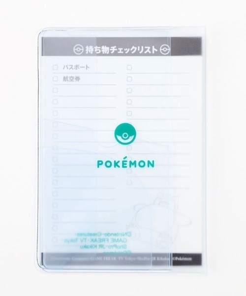 ポケットモンスター（ポケットモンスター）の「ポケットモンスター/ポケモン/パスポートカバーおすわりカビゴン（パスポートケース・メンズ・ホワイト系その他・FREE）」の3枚目の写真