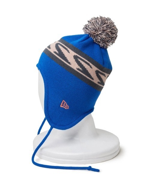 NEW ERA　ニューエラ　新品　SHINKNOWNSUKE ポンポンニット NEW ERA/ニューエラ Ear Flap SHINKNOWNSUKE（ニットキャップ