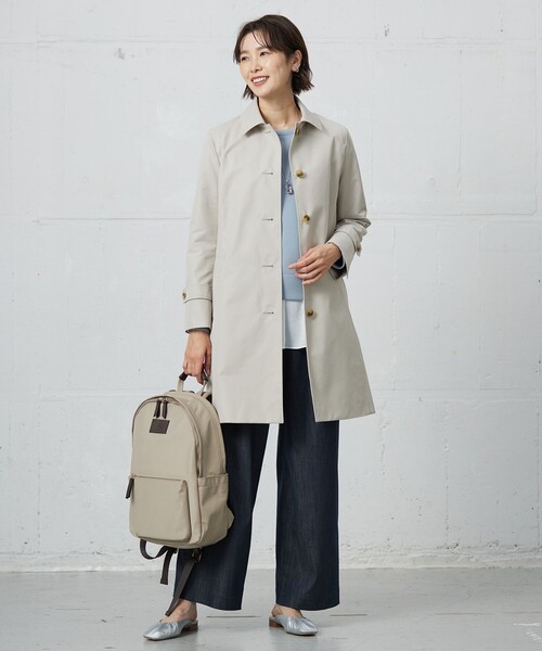J.PRESS Ladies(J.プレス レディス)の「【洗える】セルロースシャンブレー ワイド パンツ(その他パンツ・レディース・ネイビー系/ブルー系・XS/S)」の11枚目の写真