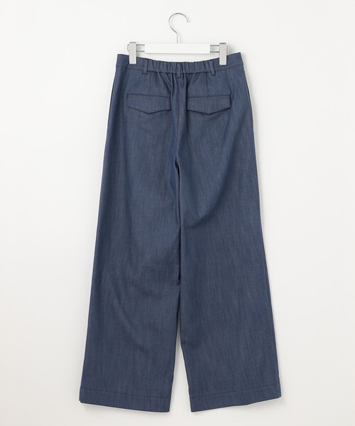 J.PRESS Ladies(J.プレス レディス)の「【洗える】セルロースシャンブレー ワイド パンツ(その他パンツ・レディース・ネイビー系/ブルー系・XS/S)」の14枚目の写真