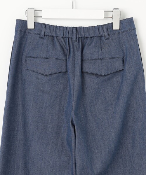 J.PRESS Ladies(J.プレス レディス)の「【洗える】セルロースシャンブレー ワイド パンツ(その他パンツ・レディース・ネイビー系/ブルー系・XS/S)」の16枚目の写真