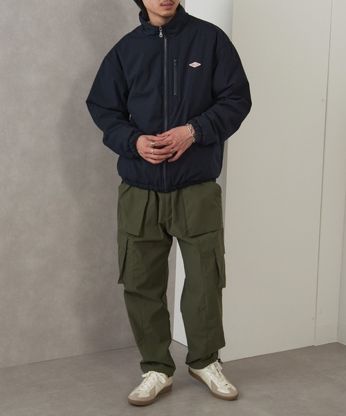 BALL(ボール)の「【BALL】中綿切替スタンドジャケット(ブルゾン・メンズ・チャコールグレー/ベージュ/ネイビー・M/L/LL)」の7枚目の写真