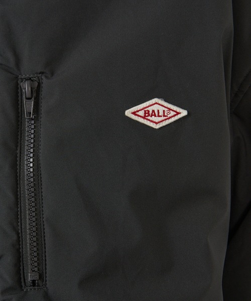 BALL(ボール)の「【BALL】中綿切替スタンドジャケット(ブルゾン・メンズ・チャコールグレー/ベージュ/ネイビー・M/L/LL)」の9枚目の写真