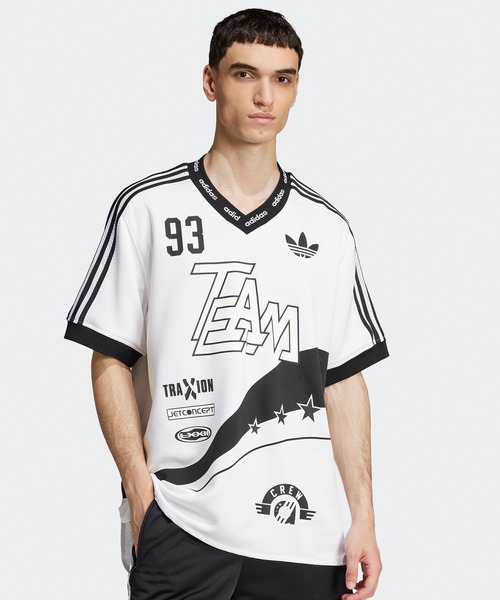 adidas（アディダス）の「adidas/アディダス ORI TEAM 93 JERSEY 半袖t