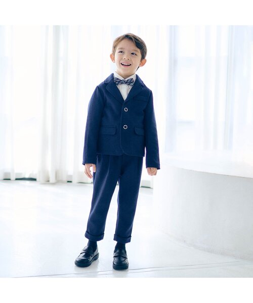 apres les cours（アプレレクール）の「フォーマルシャツ（シャツ/ブラウス・キッズ・ストライプ/オフホワイト・90/100/110/120/130）」の15枚目の写真