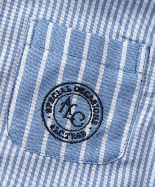 apres les cours（アプレレクール）の「フォーマルシャツ（シャツ/ブラウス・キッズ・ストライプ/オフホワイト・90/100/110/120/130）」の11枚目の写真