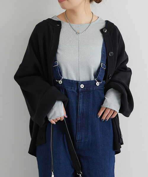 ラメシアーインナー（Tシャツ/カットソー）｜un dix cors（アンディコール）