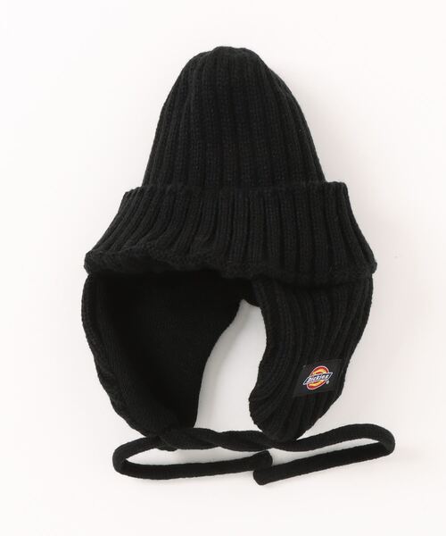 Dickies（ディッキーズ）の「Dickies/ディッキーズ キッズ ビーニー 80825300（ニットキャップ/ビーニー・キッズ・ホワイト/ブラック・ONE）」の2枚目の写真