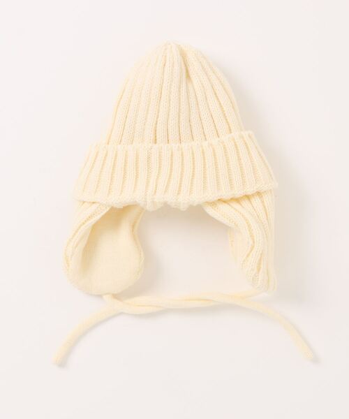 Dickies（ディッキーズ）の「Dickies/ディッキーズ キッズ ビーニー 80825300（ニットキャップ/ビーニー・キッズ・ホワイト/ブラック・ONE）」の3枚目の写真