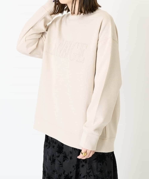 a.v.v（アーヴェヴェ）の「ロゴスウェット（スウェット・レディース・ネイビー/グレー系その他・36/38/40/34/42）」の11枚目の写真