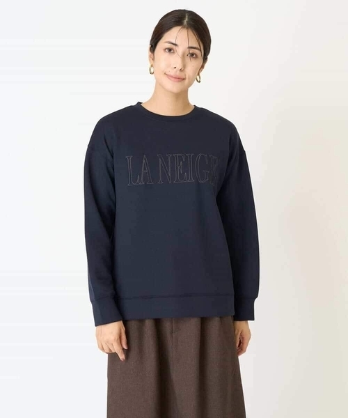 a.v.v（アーヴェヴェ）の「ロゴスウェット（スウェット・レディース・ネイビー/グレー系その他・36/38/40/34/42）」の12枚目の写真