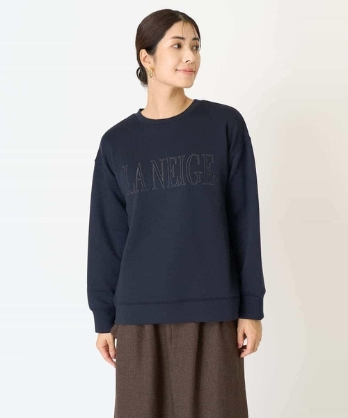 a.v.v（アーヴェヴェ）の「ロゴスウェット（スウェット・レディース・ネイビー/グレー系その他・36/38/40/34/42）」の13枚目の写真