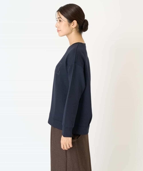 a.v.v（アーヴェヴェ）の「ロゴスウェット（スウェット・レディース・ネイビー/グレー系その他・36/38/40/34/42）」の14枚目の写真