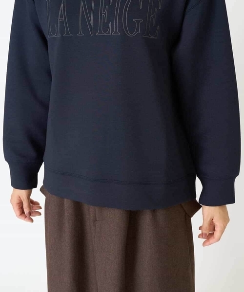 a.v.v（アーヴェヴェ）の「ロゴスウェット（スウェット・レディース・ネイビー/グレー系その他・36/38/40/34/42）」の19枚目の写真