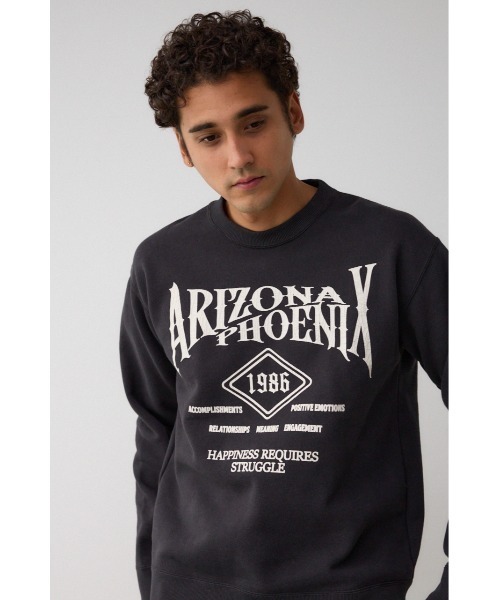 AZUL by moussy(アズールバイマウジー)の「Abel&Co USA ヴィンテージスウェット(スウェット・メンズ・ブラック/オフホワイト/ブルー/杢グレー・FREE)」の16枚目の写真