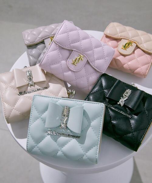 JILL by JILL STUART(ジルバイジルスチュアート)の「◇RIBBONキルトウォレット(財布・レディース・ブラック/ブルー/ピンク・FREE)」の18枚目の写真