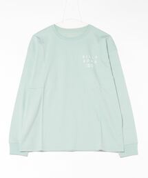 BILLABONG レディース CLEAN LOGO LOOSE LS TEE ロンＴ 【2025年春夏モデル】/ビラボンワンポイントロゴ長袖ロンT