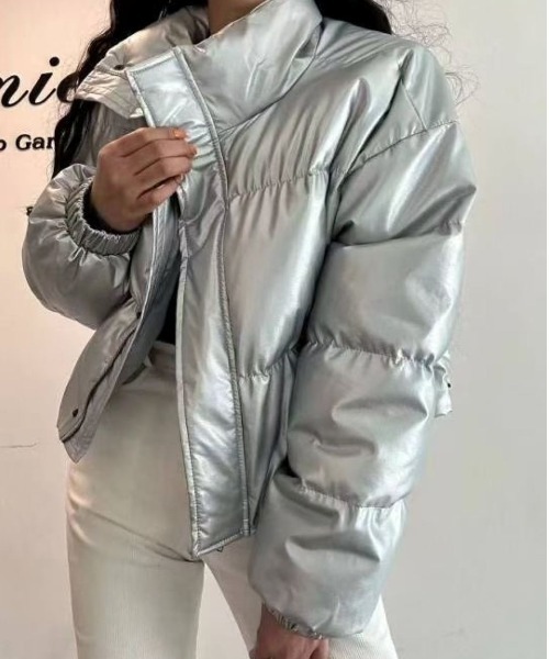 【セール】スタンドカラー キルティング中綿ジャケット（ダウンジャケット/コート）｜LETee（レティー）