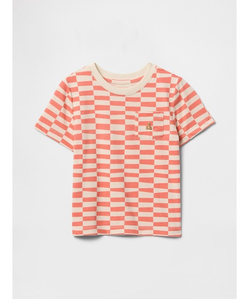 GAP(ギャップ)の「ブラナン フェイバリット ポケットTシャツ (幼児・ベビー)(Tシャツ/カットソー・キッズ・ブルー/レッド系その他/ベージュ/オレンジ/マルチ/ブルー系その他・80cm/100cm/105cm/110cm/95cm/90cm)」の4枚目の写真