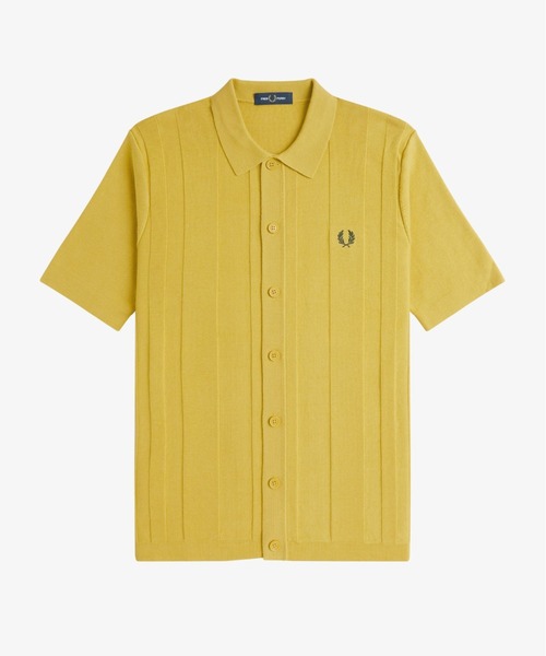 フレッドペリーFRED PERRY ノースリーブポロシャツ ポロシャツ　イエロー FRED PERRY (フレッドペリー) / ポロシャツ（G1821-642W