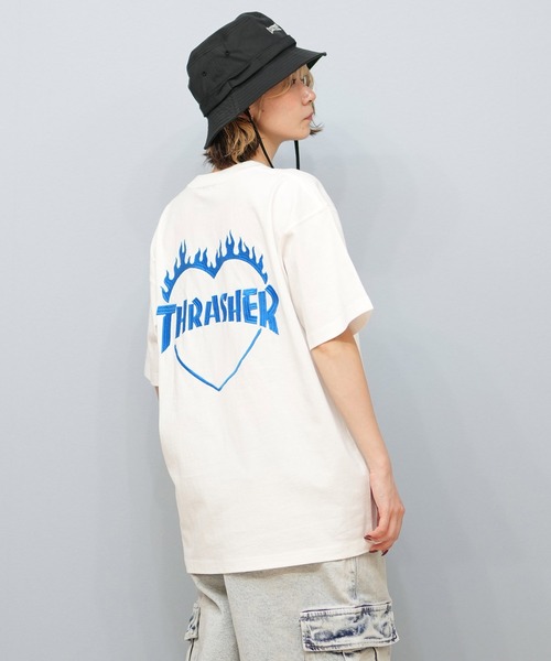 thrasher tシャツ THRASHER スラッシャー 半袖 Tシャツ メンズ フロントプリント