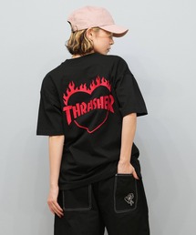 THRASHER/スラッシャー バーニングハートTシャツ 252TH2ST030