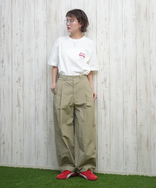 THRASHER(スラッシャー)の「THRASHER/スラッシャー バーニングハートTシャツ 252TH2ST030(Tシャツ/カットソー・レディース・ブラック×レッド/ホワイト×レッド/ブラック×ブルー/ブラック×グリーン/ホワイト×グリーン/ホワイト×ブルー・L/M/XL)」の10枚目の写真
