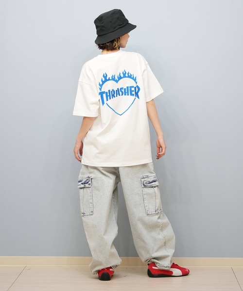 スラッシャー　THRASHER Tシャツ　2枚セット セール】THRASHER/スラッシャー バーニングハートTシャツ