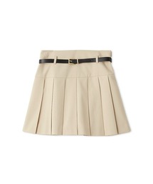 LILY BROWN | ベルト付き切り替えプリーツスカショーパン(その他パンツ)