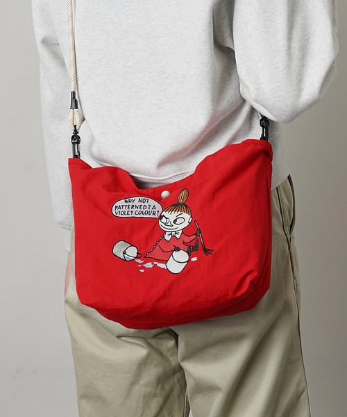 MOOMIN（ムーミン）の「【MOOMIN】(ムーミン) 2WAY ショルダーバッグ ハンドバッグ RMPK-02（ショルダーバッグ・レディース・サックスブルー/グレー/レッド/ネイビー/ベージュ/ライトグレー/カーキ/ピンク/レッド系2/グリーン/アッシュグレー・ONE SIZE）」の11枚目の写真