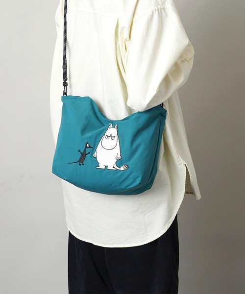 MOOMIN（ムーミン）の「【MOOMIN】(ムーミン) 2WAY ショルダーバッグ ハンドバッグ RMPK-02（ショルダーバッグ・レディース・サックスブルー/グレー/レッド/ネイビー/ベージュ/ライトグレー/カーキ/ピンク/レッド系2/グリーン/アッシュグレー・ONE SIZE）」の16枚目の写真